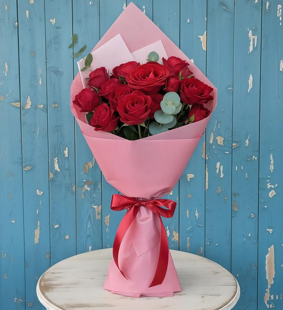 Букет цветов из: Розы в Солнечном Хабаровского края