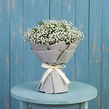 Букет цветов из:  Гипсофила в Солнечном Хабаровского края