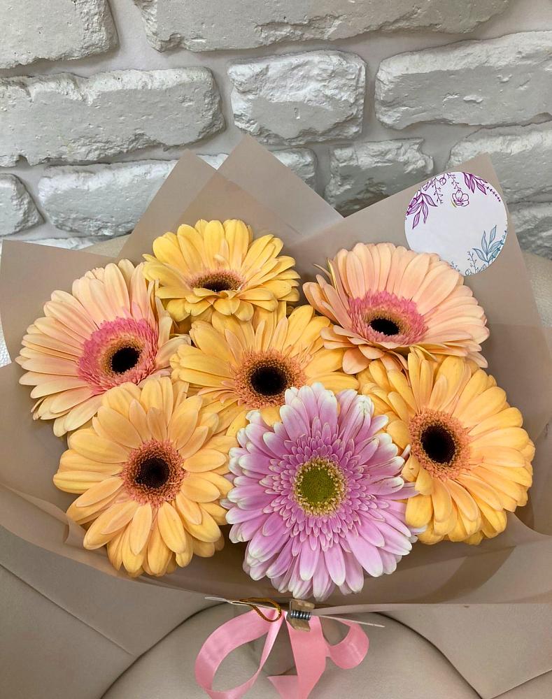 Букет цветов из: Герберы в Солнечном Хабаровского края