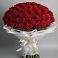 Букет 101 Красная роза Блэк Мэджик в Солнечном Хабаровского края