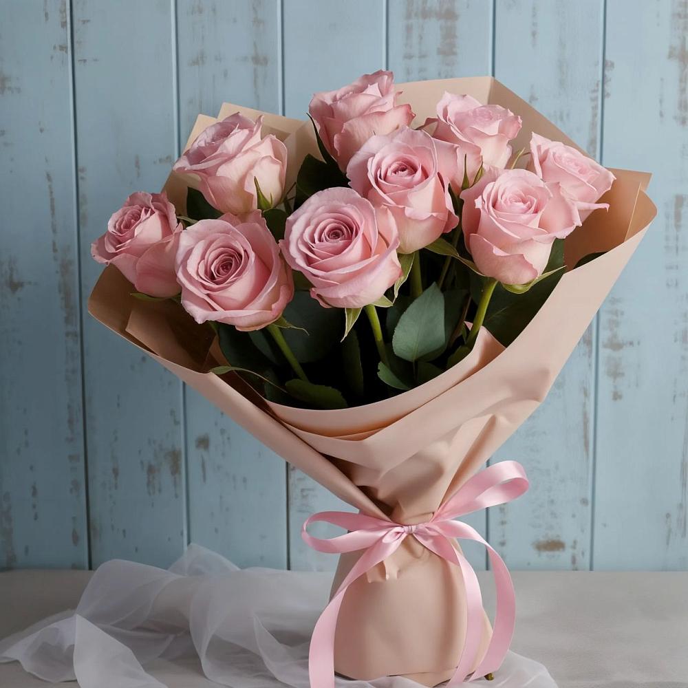 Букет цветов из: Розы в Солнечном Хабаровского края