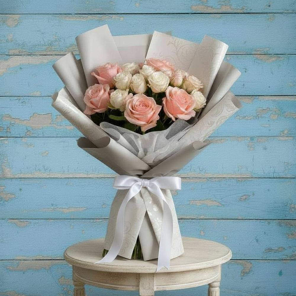 Букет цветов из: Розы в Солнечном Хабаровского края