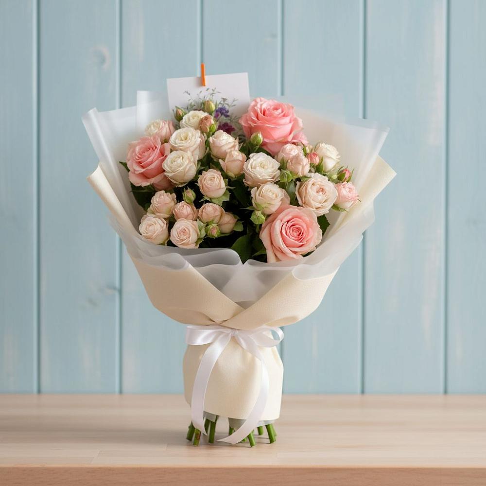 Букет цветов из: Розы в Солнечном Хабаровского края