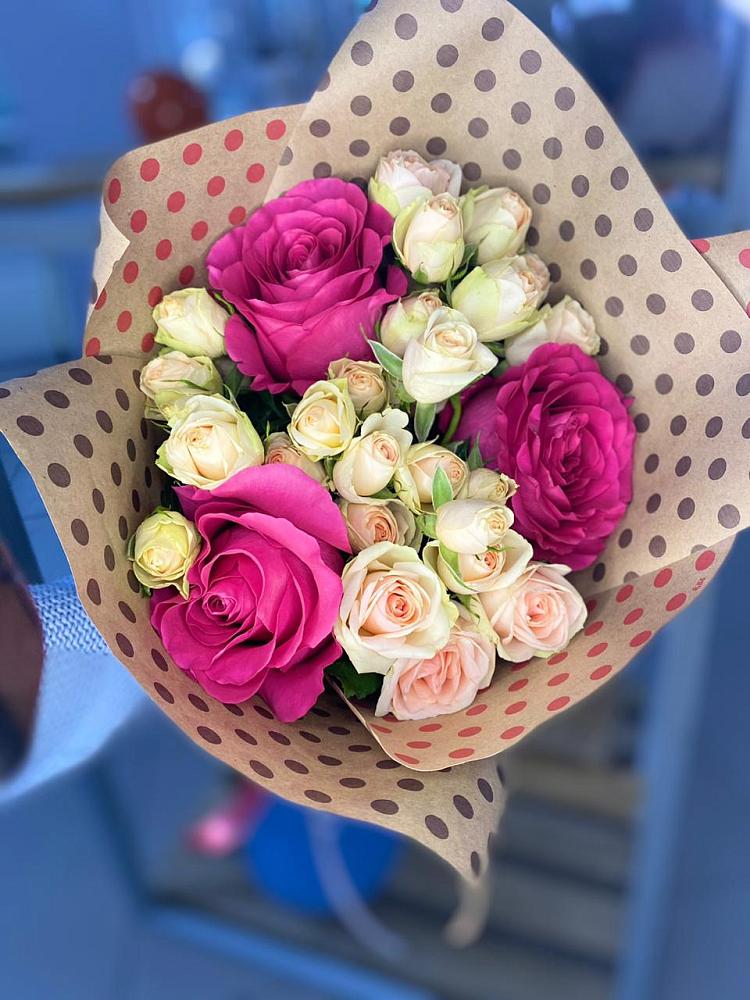 Букет цветов из: Розы в Солнечном Хабаровского края