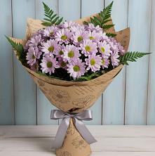 Букет цветов из:  Хризантемы в Солнечном Хабаровского края