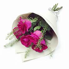 Букет цветов из:  Розы в Солнечном Хабаровского края