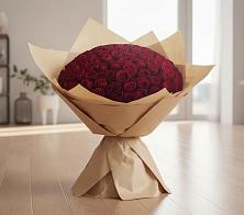 Букет 101 Красная роза #REPLACE_PRED# Солнечном Хабаровского края