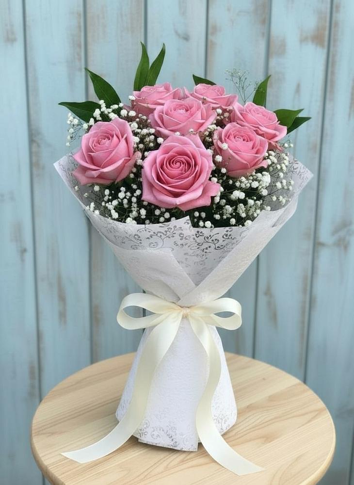 Букет цветов из: Розы в Солнечном Хабаровского края