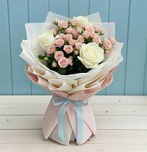Букет цветов из:  Розы #REPLACE_PRED# Солнечном Хабаровского края