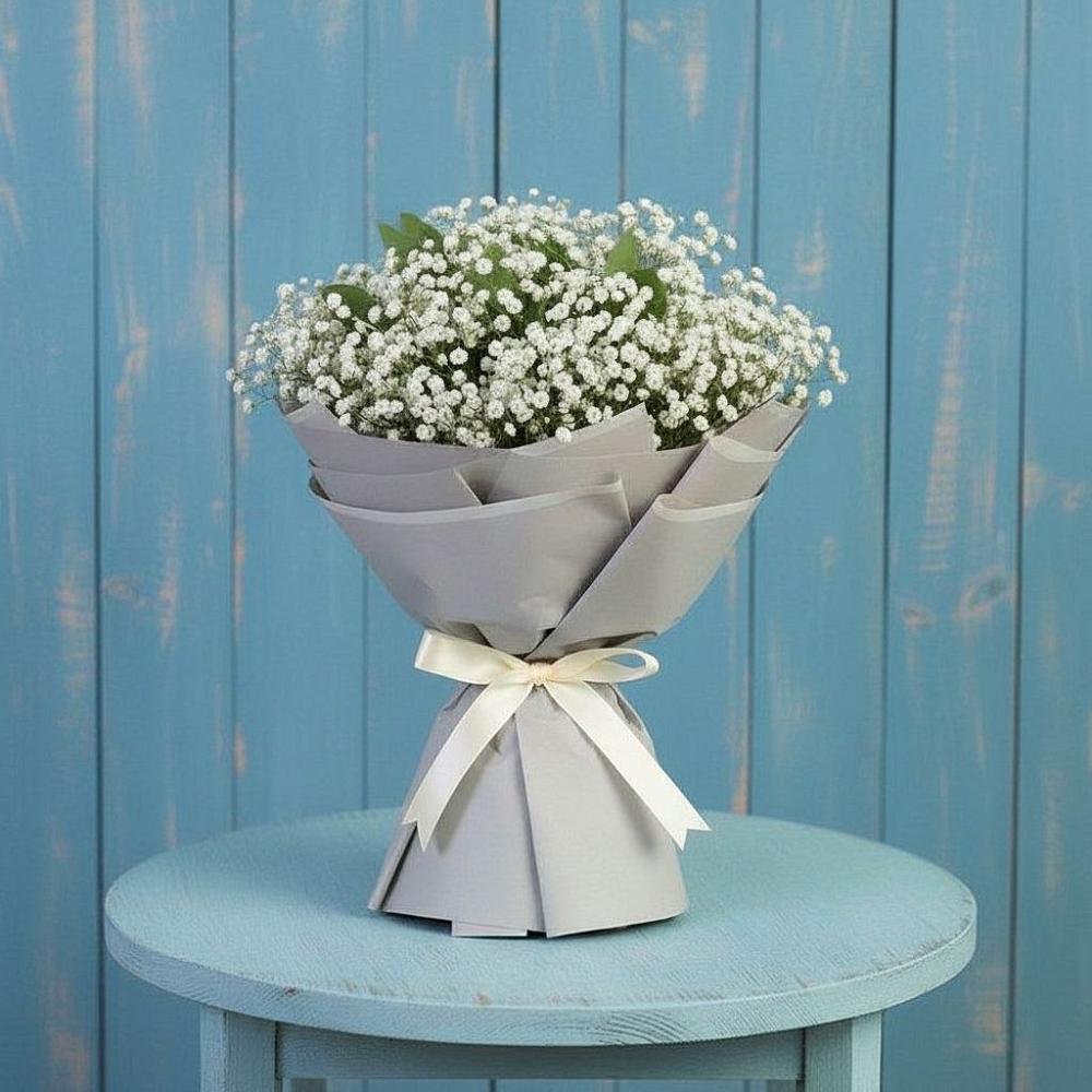 Букет цветов из: Гипсофила в Солнечном Хабаровского края