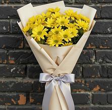 Букет цветов из:  Хризантемы в Солнечном Хабаровского края