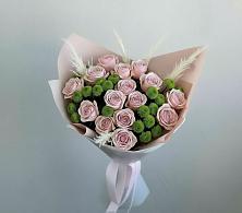 Букет цветов из:  Розы и Хризантемы в Солнечном Хабаровского края