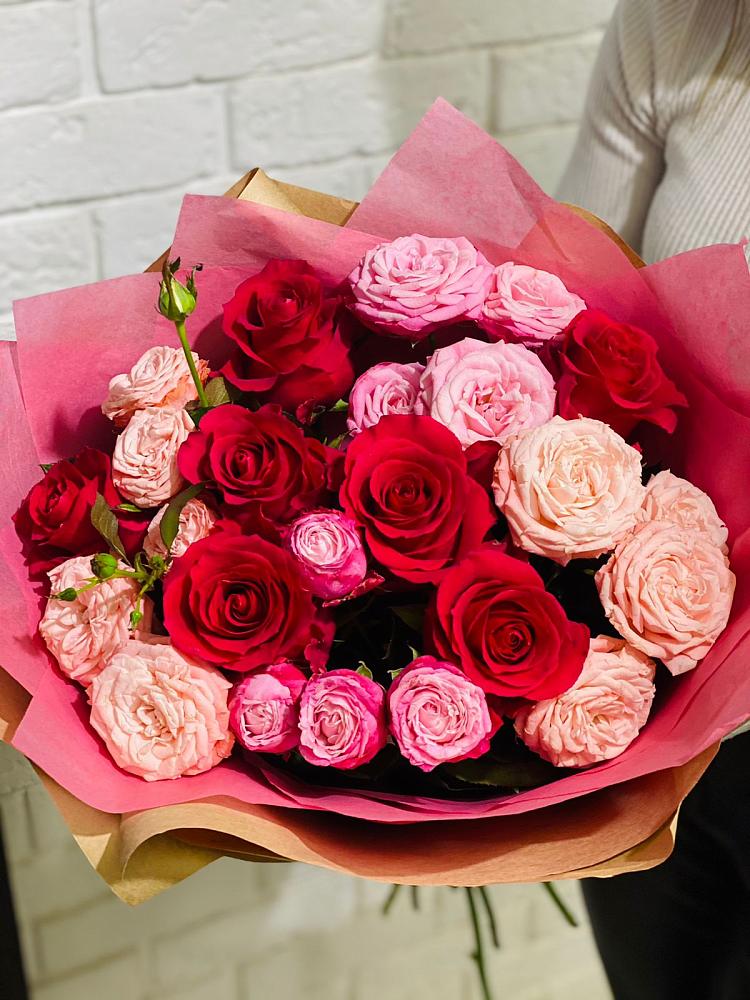 Букет цветов из: Розы в Солнечном Хабаровского края