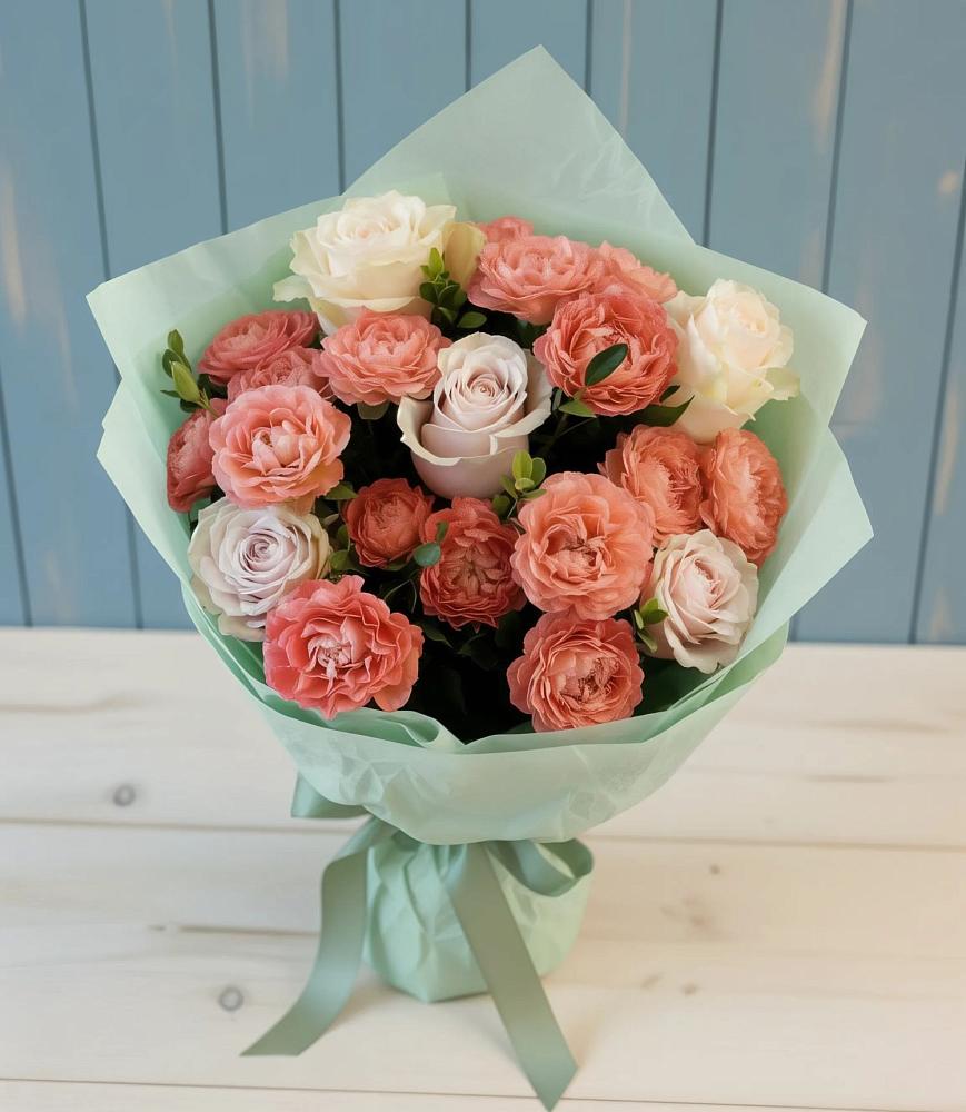 Букет цветов из: Розы в Солнечном Хабаровского края