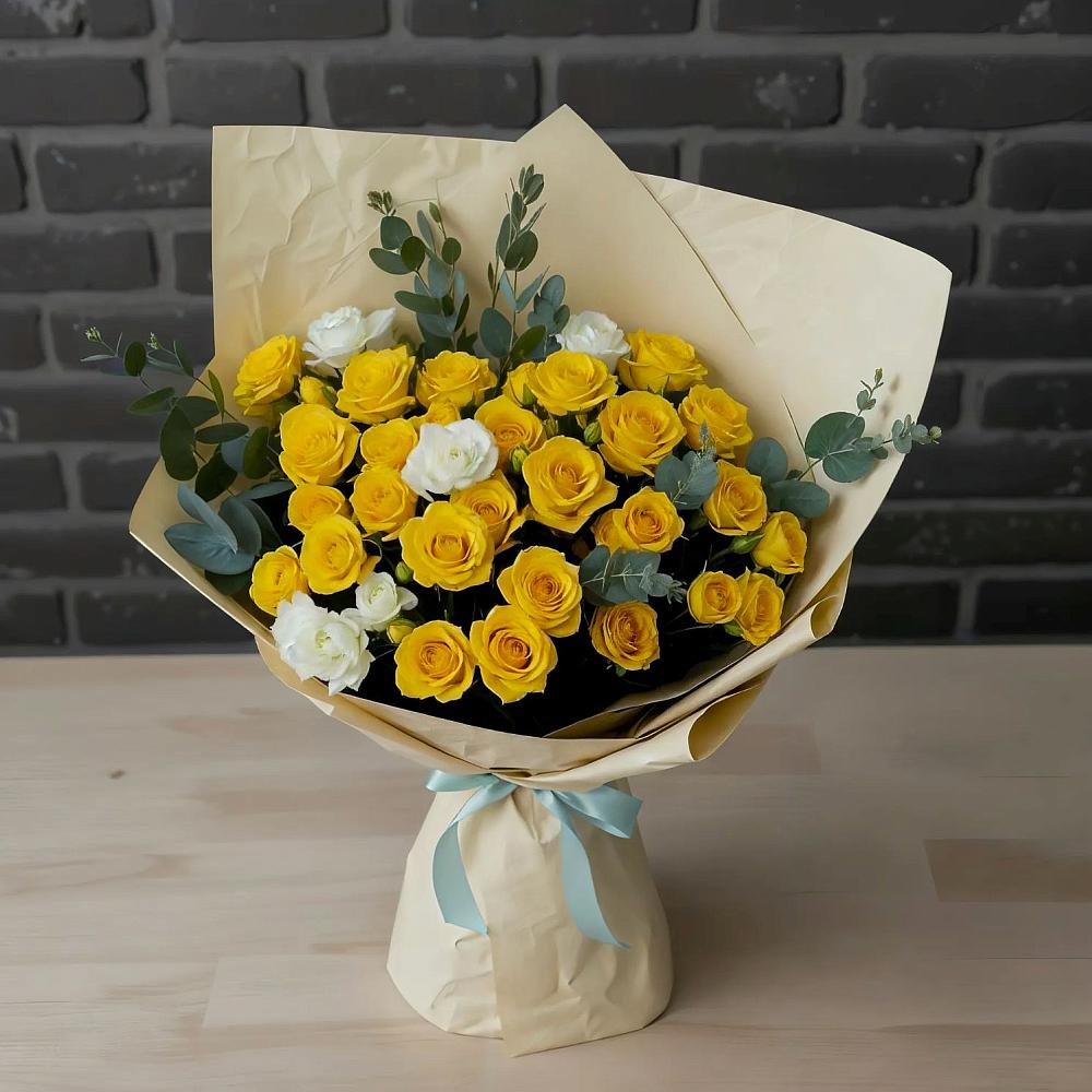 Букет цветов из: Розы в Солнечном Хабаровского края