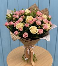 Букет цветов из:  Розы в Солнечном Хабаровского края
