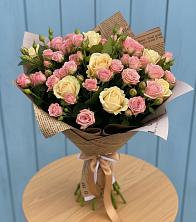 Букет цветов из:  Розы в Солнечном Хабаровского края