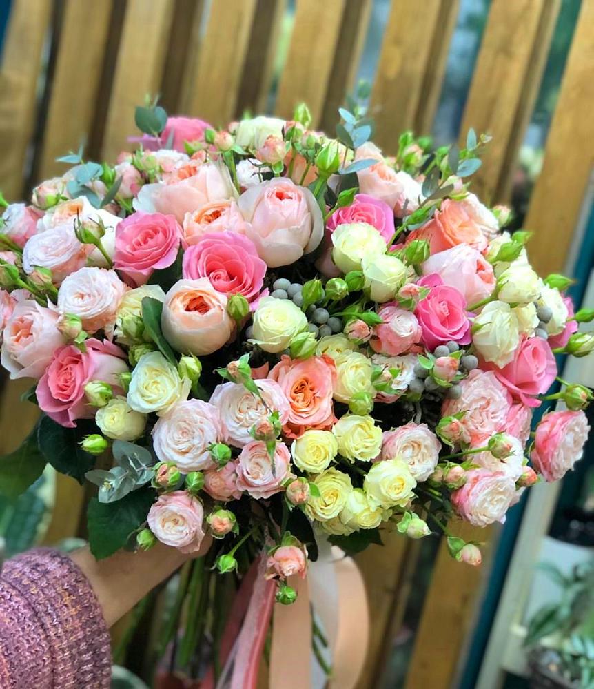 Букет цветов из: Розы в Солнечном Хабаровского края