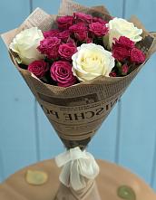 Букет цветов из:  Розы в Солнечном Хабаровского края