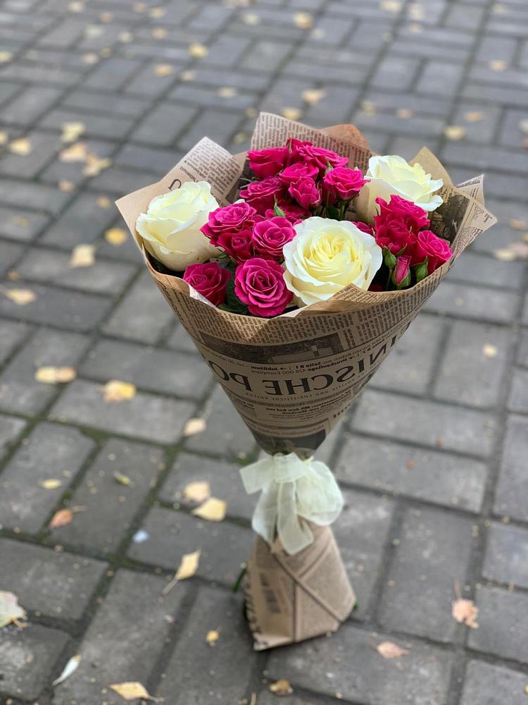 Букет цветов из: Розы в Солнечном Хабаровского края