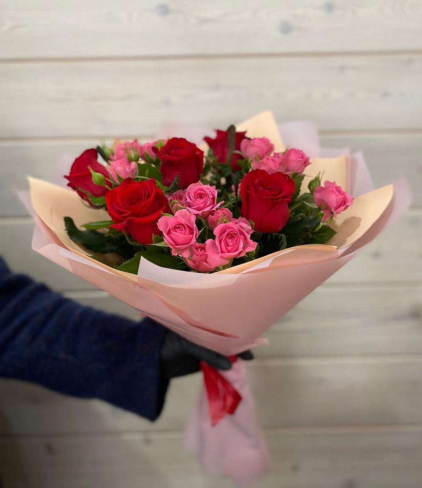 Букет цветов из: Розы в Солнечном Хабаровского края