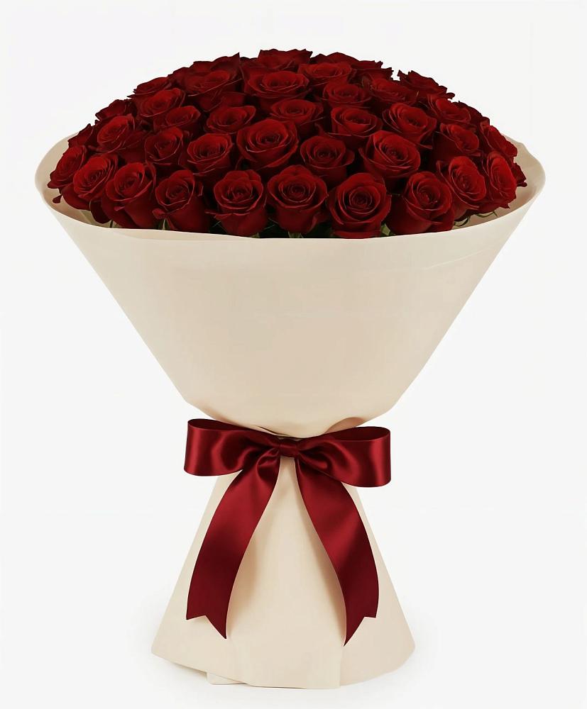 Букет 101 Бордовая роза Блэк Бакарра в Солнечном Хабаровского края