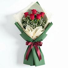 Букет цветов из:  Розы в Солнечном Хабаровского края