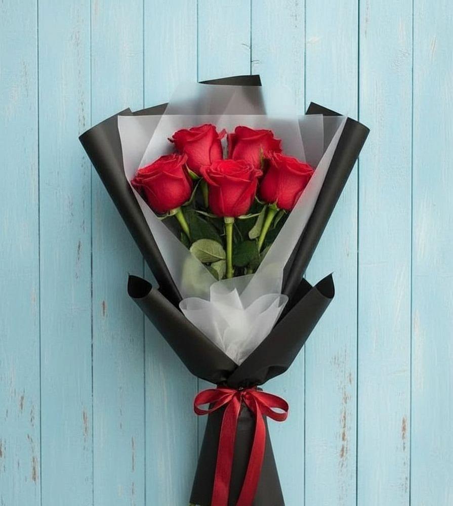 Букет цветов из: Розы в Солнечном Хабаровского края