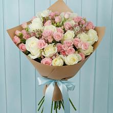 Букет цветов из:  Розы в Солнечном Хабаровского края