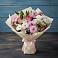 Букет цветов из: Хризантемы, Альстромерии и Розы в Солнечном Хабаровского края